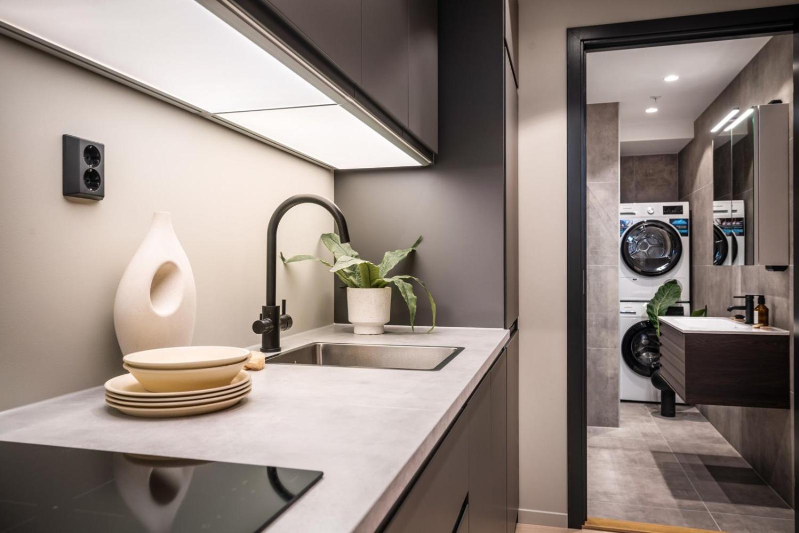 Brand New Apartment For Up To Six People Берген Экстерьер фото